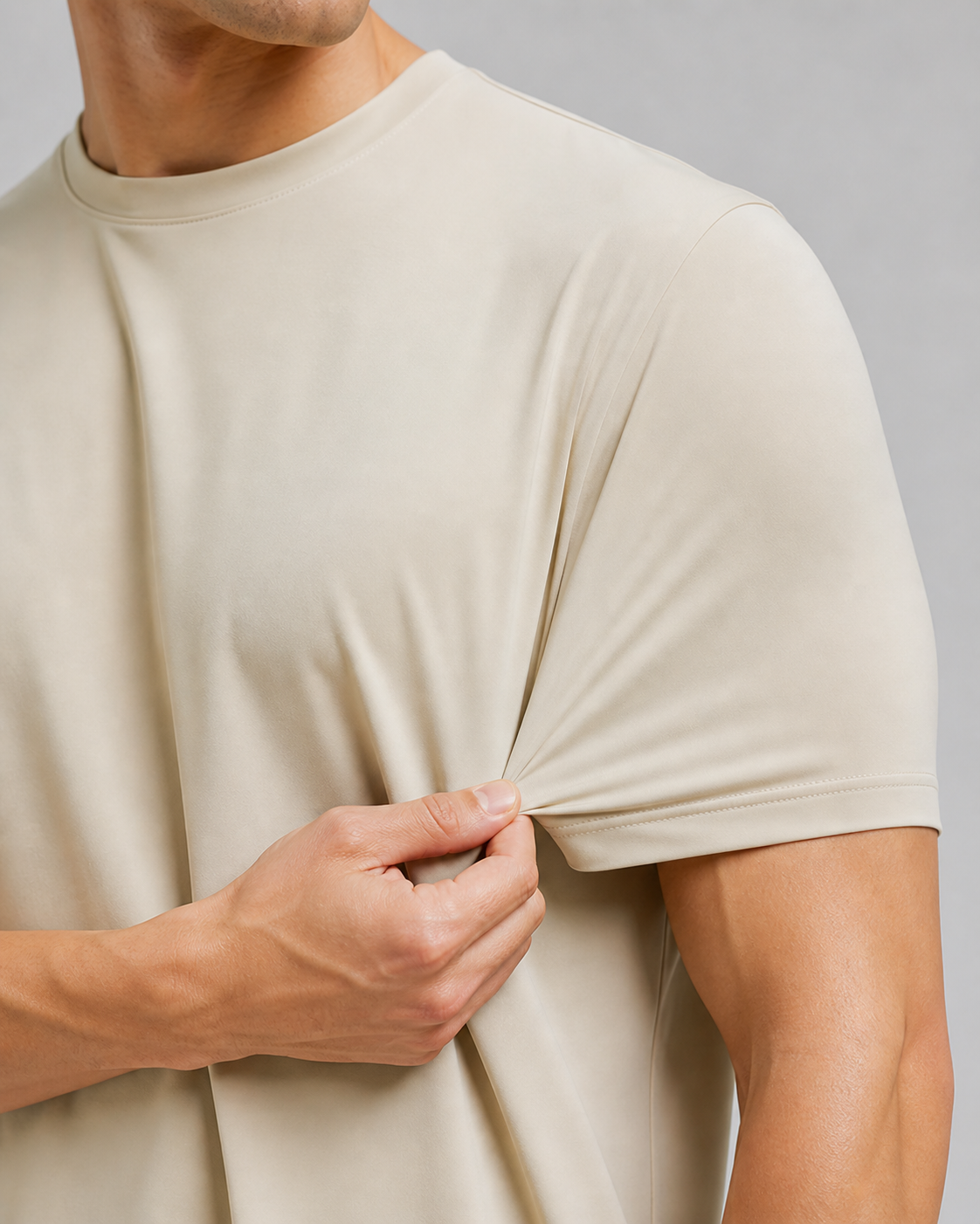 THE SEAMLESS OVERSIZED TEE